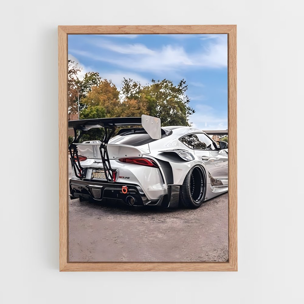 Poster Supra Sportive – affiche Toyota (vue 4)